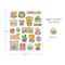 Teacher Created Resources® Happy Cactus Crew Stickers, 120 Per Pack, 12 Packs total of 1440